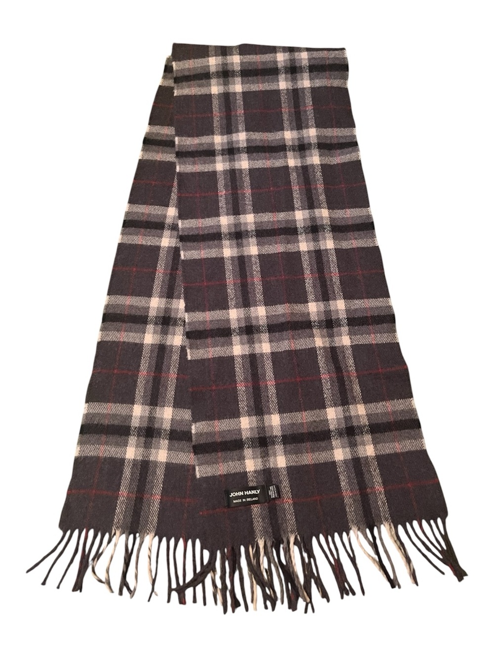 John Hanly 100% Merino Wool Scarf